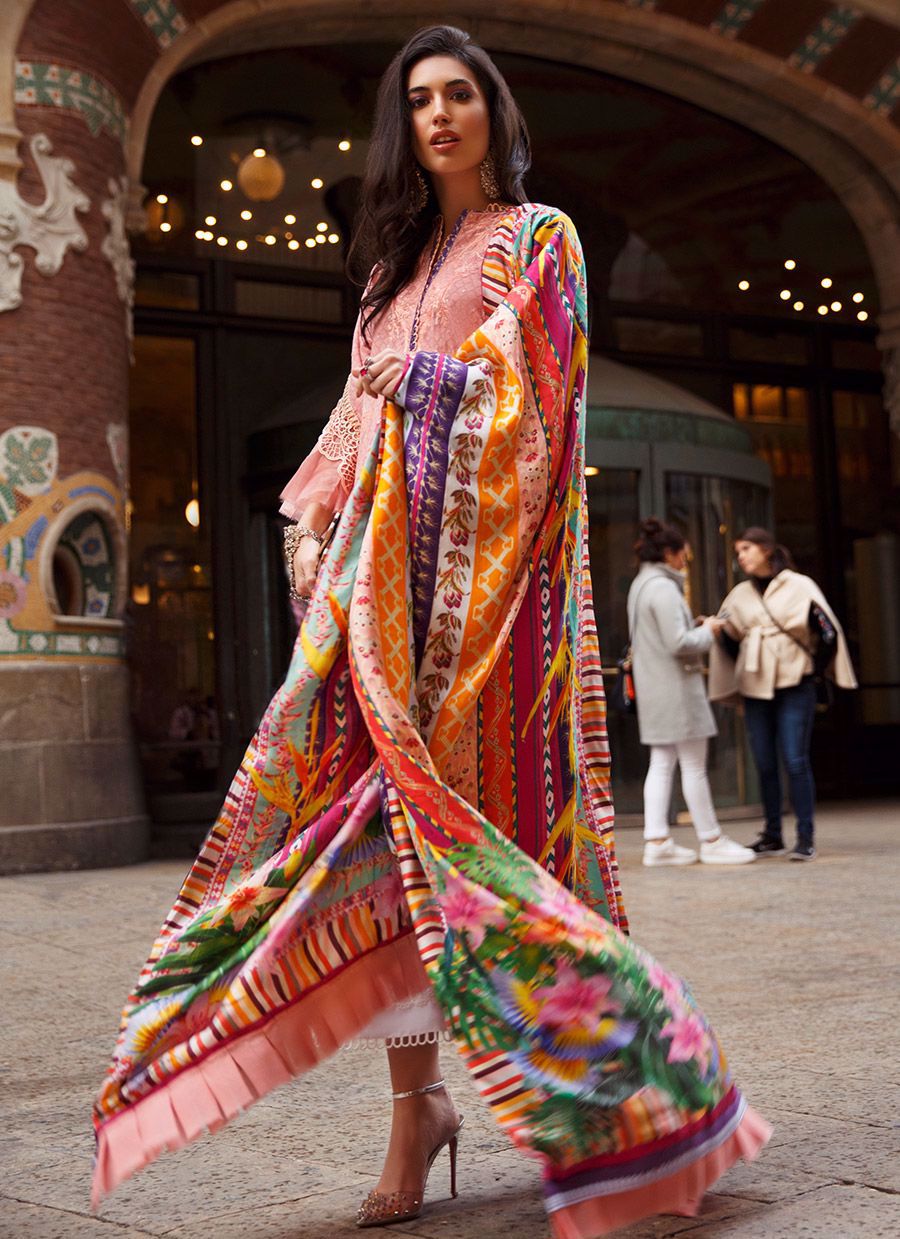 Rosado | Farah Talib Aziz | Mila Luxe Lawn'20