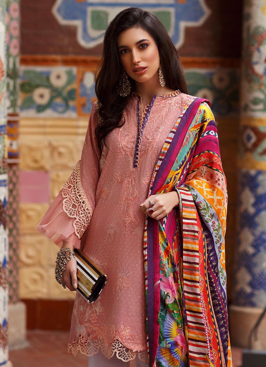 Rosado | Farah Talib Aziz | Mila Luxe Lawn'20
