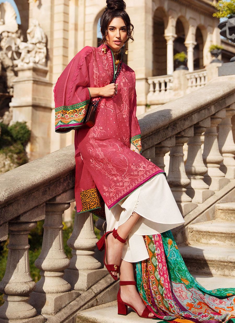 May Rose | Farah Talib Aziz | Mila Luxe Lawn'20
