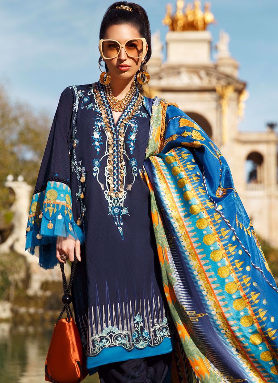 Verano | Farah Talib Aziz | Mila Luxe Lawn'20
