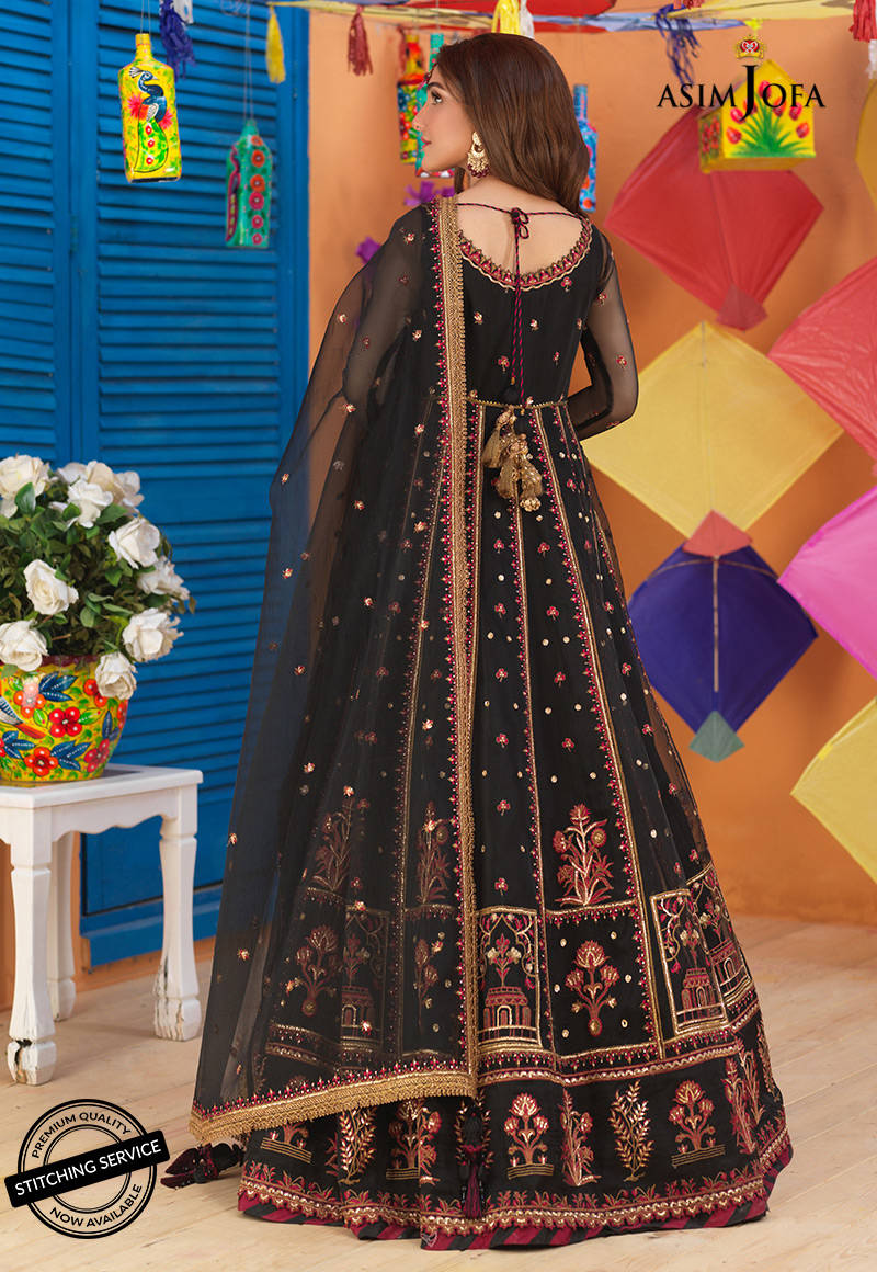 AJFC-57 | Asim Jofa | Basant Unstitched Festive Collection 2022