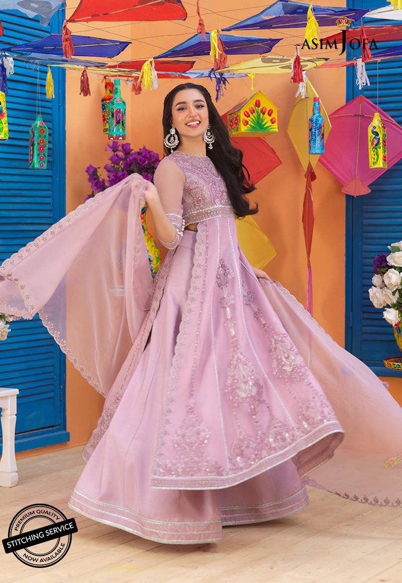 AJFC-59 | Asim Jofa | Basant Unstitched Festive Collection 2022