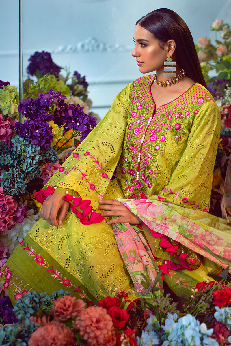 DAHLIA - AJLL22 - 05 | Ansab Jahangir | Zoha Luxury Lawn 2022
