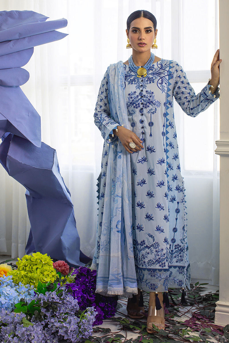 PRISTINE - AJLL22 - 07 | Ansab Jahangir | Zoha Luxury Lawn 2022