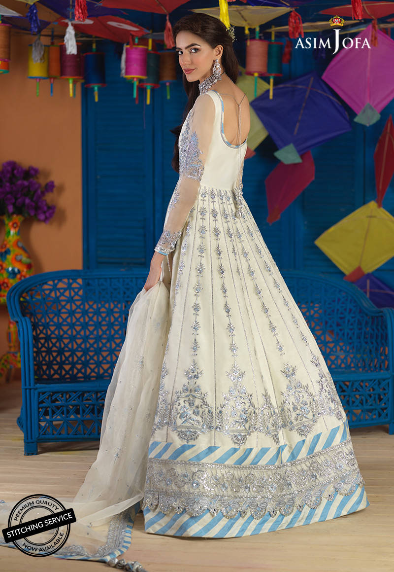 AJFC-63 | Asim Jofa | Basant Unstitched Festive Collection 2022