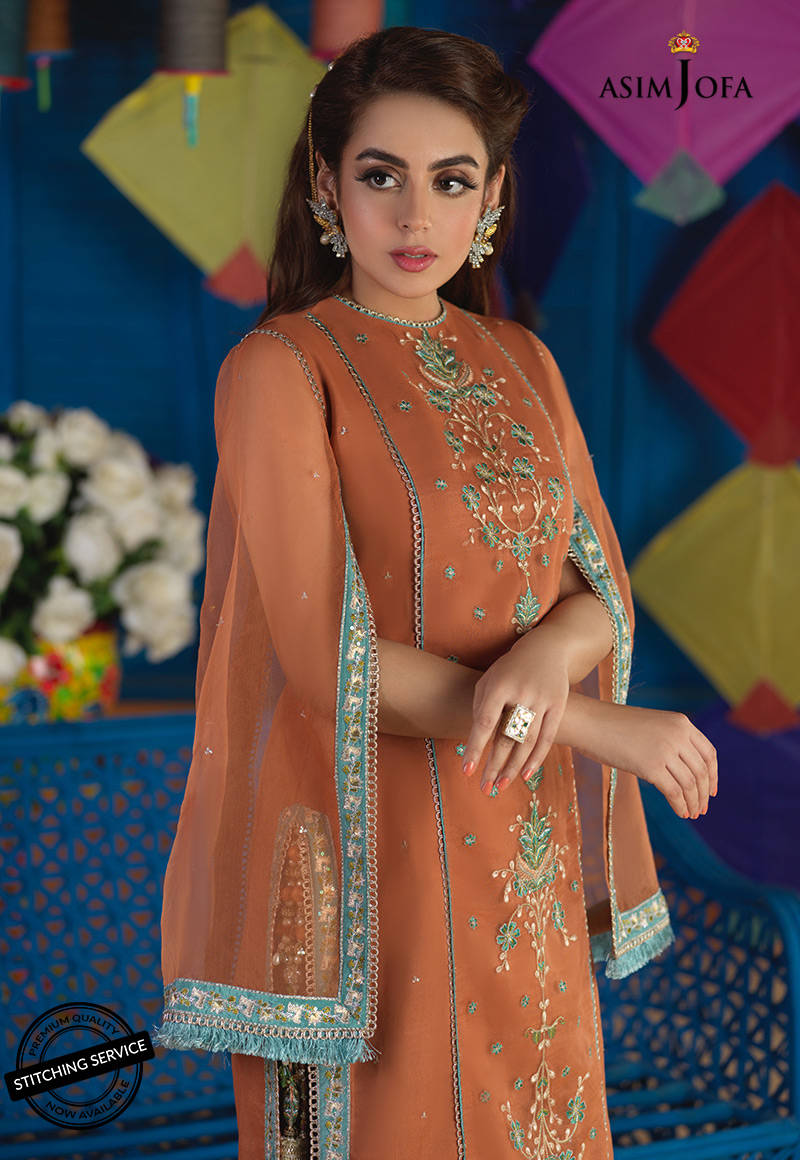 AJFC-64 | Asim Jofa | Basant Unstitched Festive Collection 2022