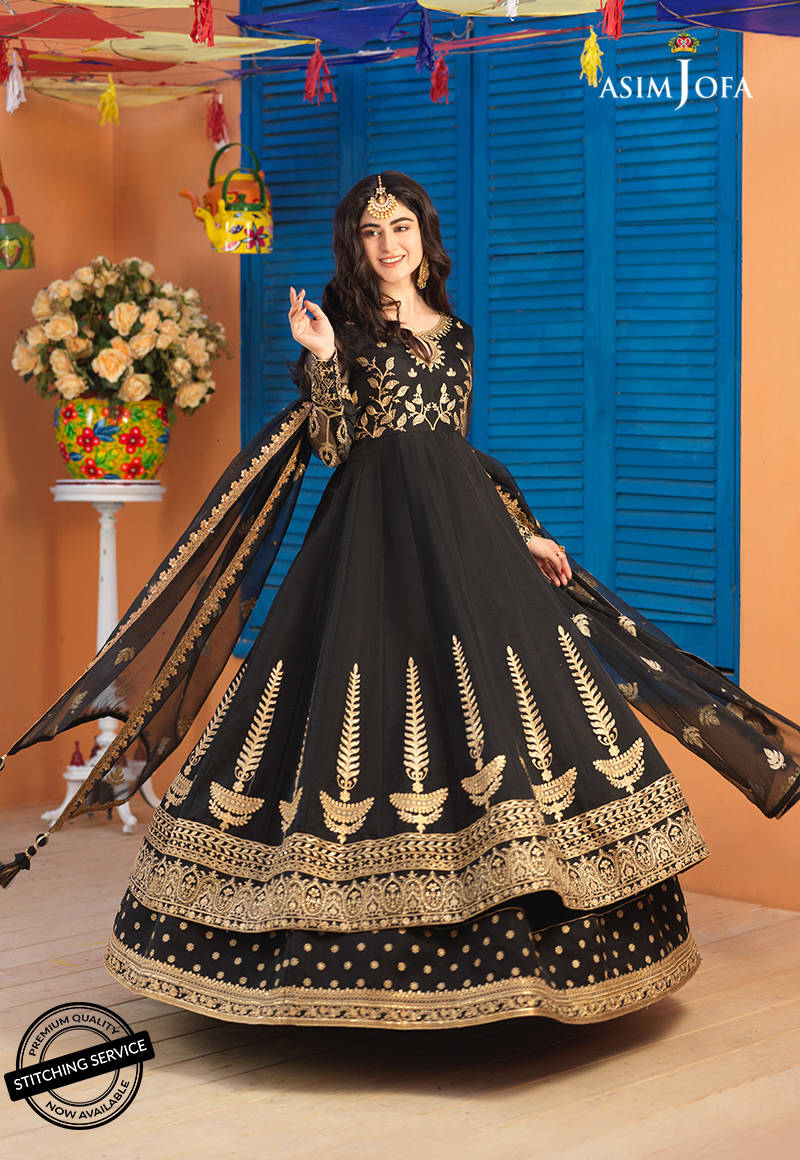 AJFC-65 | Asim Jofa | Basant Unstitched Festive Collection 2022