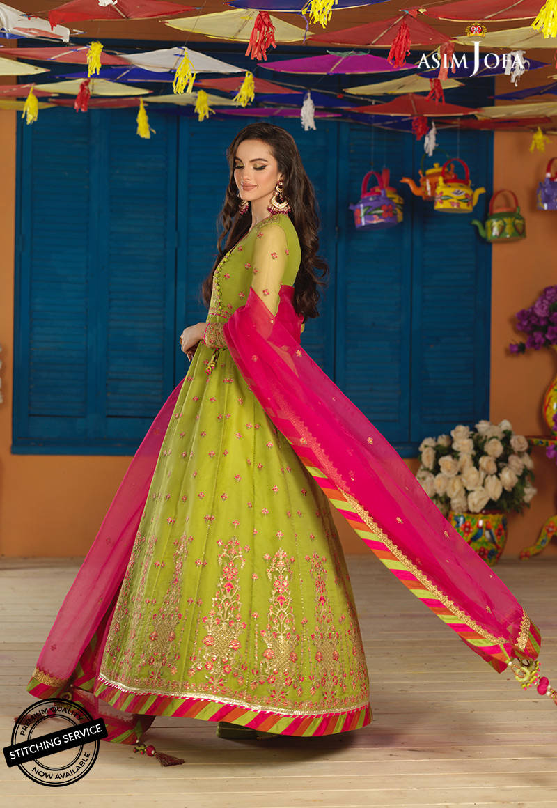 AJFC-69 | Asim Jofa | Basant Unstitched Festive Collection 2022