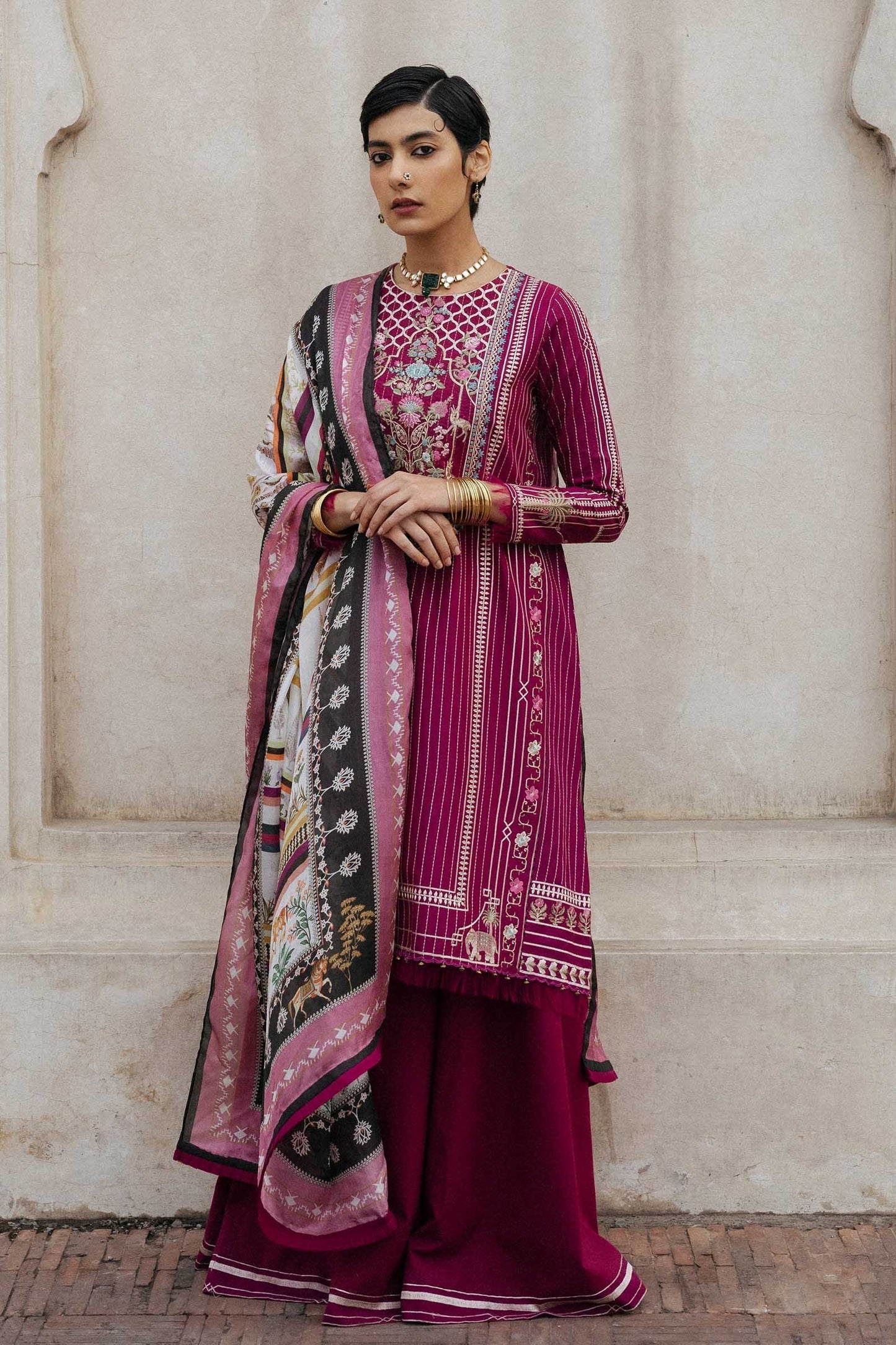 Zeenat-B | ZARA SHAHJAHAN | SUMMER LUXURY LAWN 2020