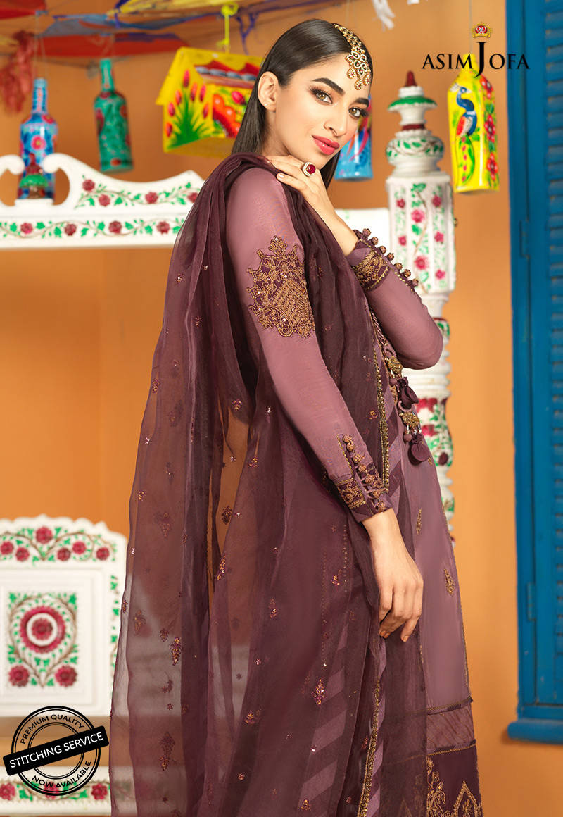 AJFC-71 | Asim Jofa | Basant Unstitched Festive Collection 2022