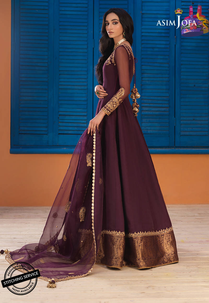 AJFC-73 | Asim Jofa | Basant Unstitched Festive Collection 2022