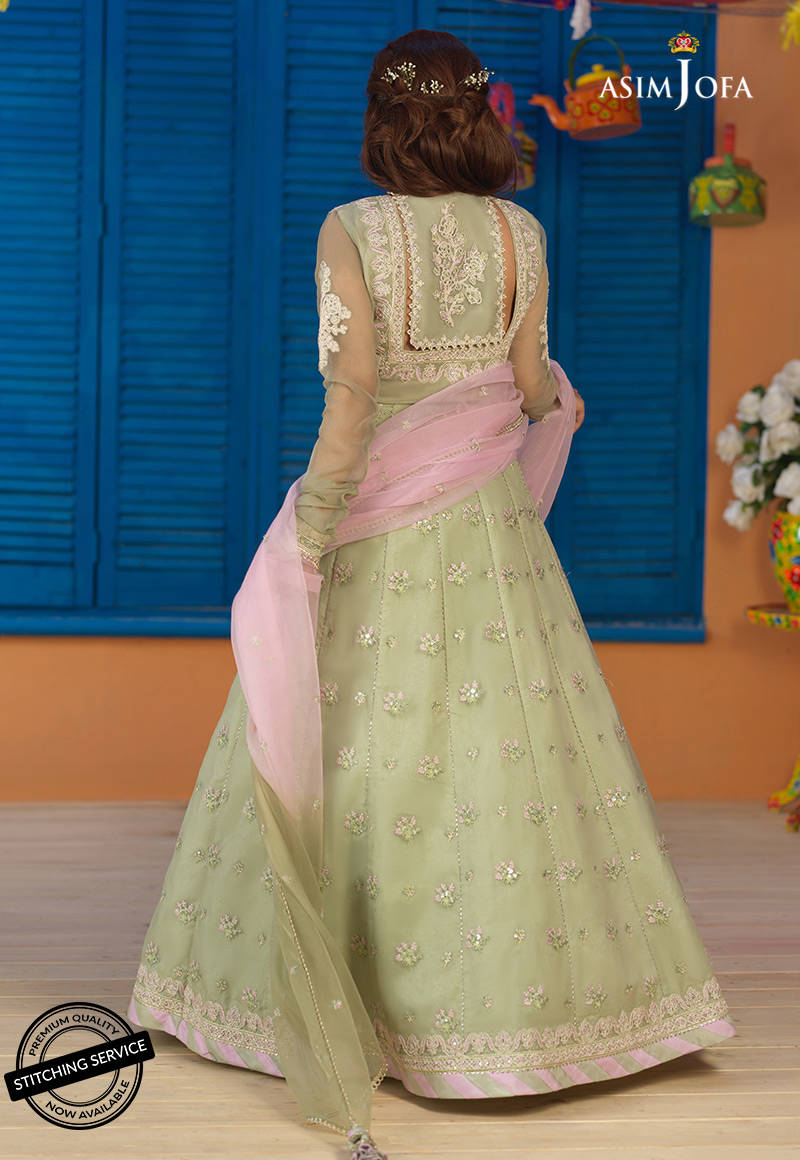 AJFC-75 | Asim Jofa | Basant Unstitched Festive Collection 2022