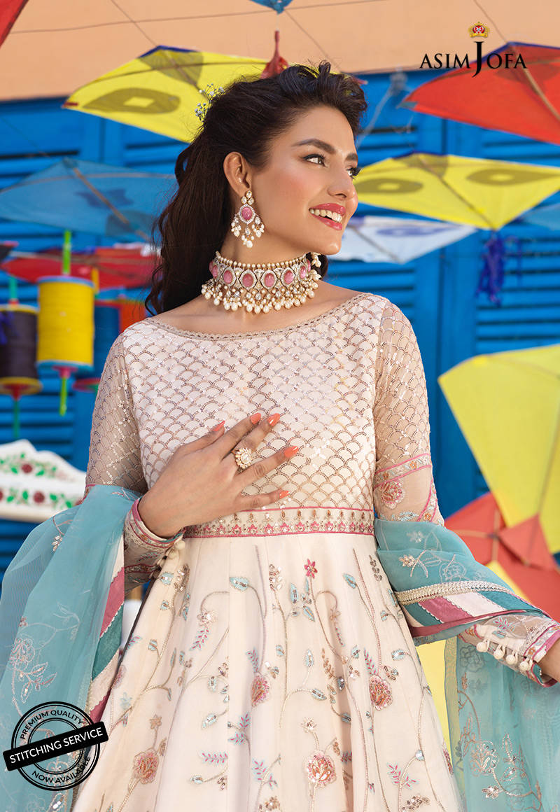 AJFC-76 | Asim Jofa | Basant Unstitched Festive Collection 2022