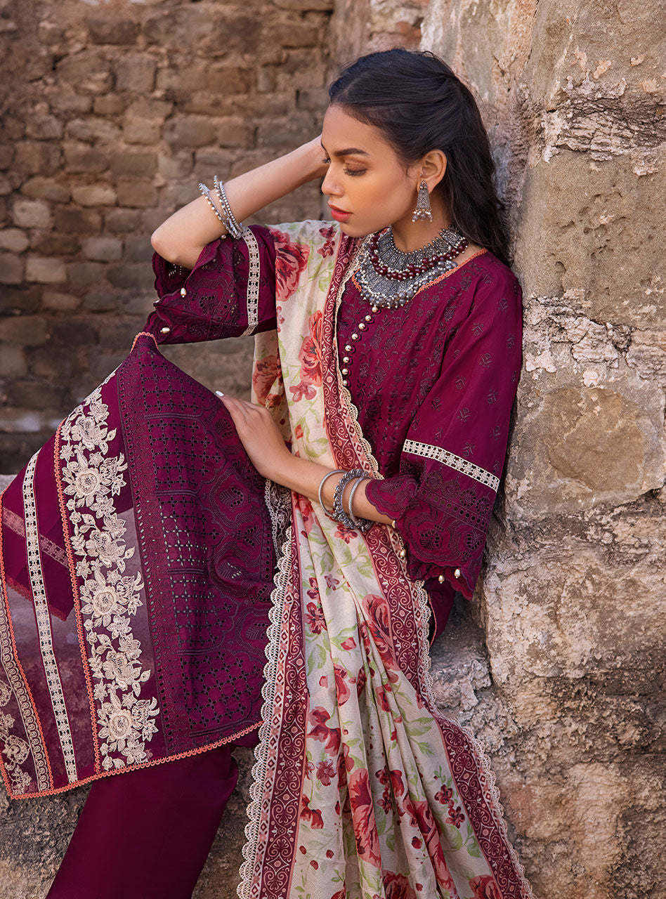 PASBAAN - 6A | Zainab Chottani | Chikankari Collection 2022