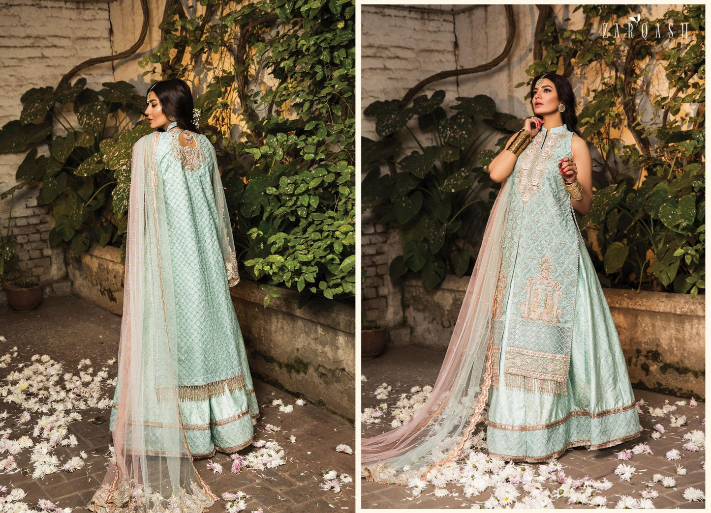 ZQ 2 - Meeral | Zarqash - Rubaai Luxury Wedding Collection