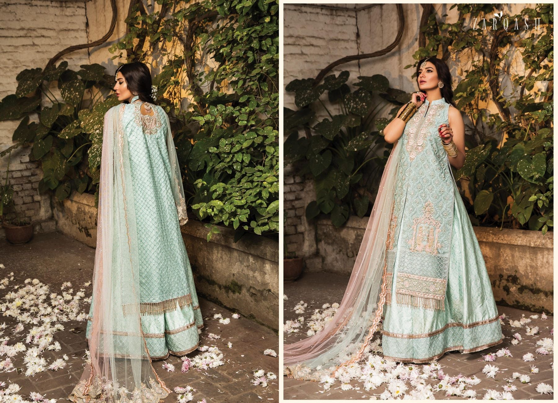 ZQ 2 - Meeral | Zarqash - Rubaai Luxury Wedding Collection