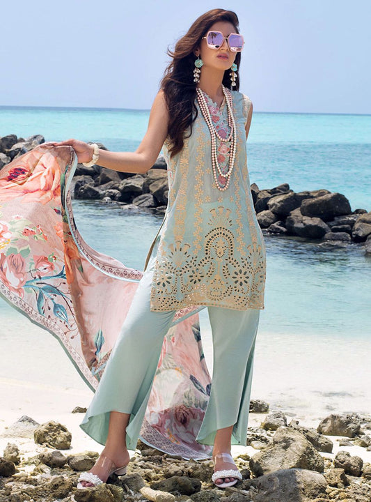 Musky Opium A | Zainab Chottani | Luxury Lawn/Chikankari'20