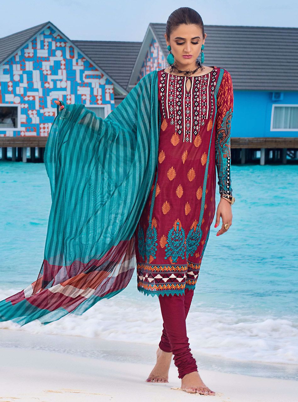 Rustic Bloom A | Zainab Chottani | Luxury Lawn/Chikankari'20