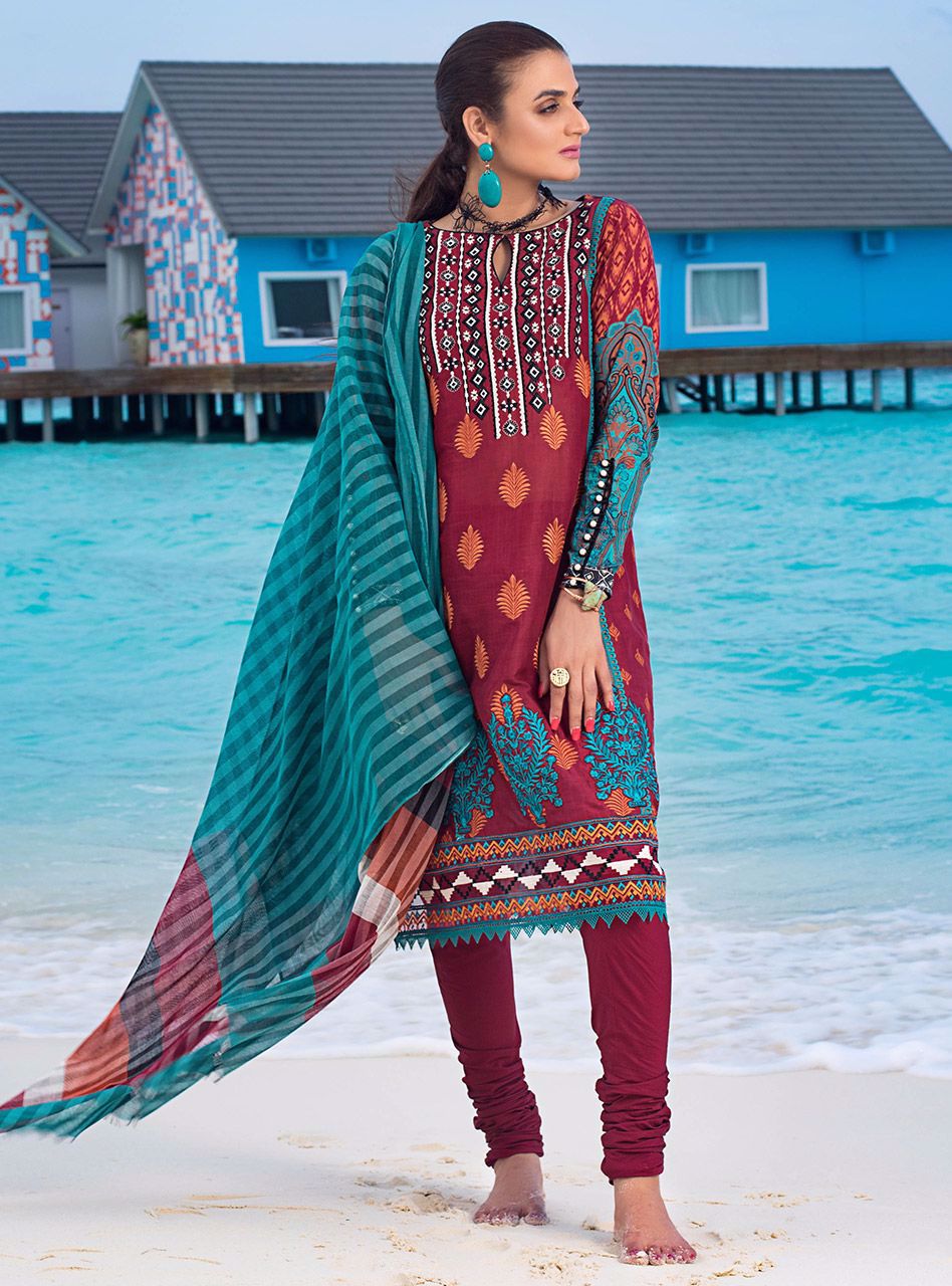 Rustic Bloom A | Zainab Chottani | Luxury Lawn/Chikankari'20