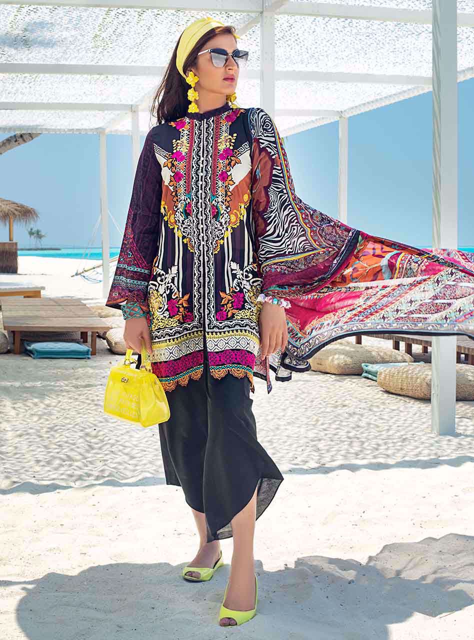 Divine Reverie A | Zainab Chottani | Luxury Lawn/Chikankari'20
