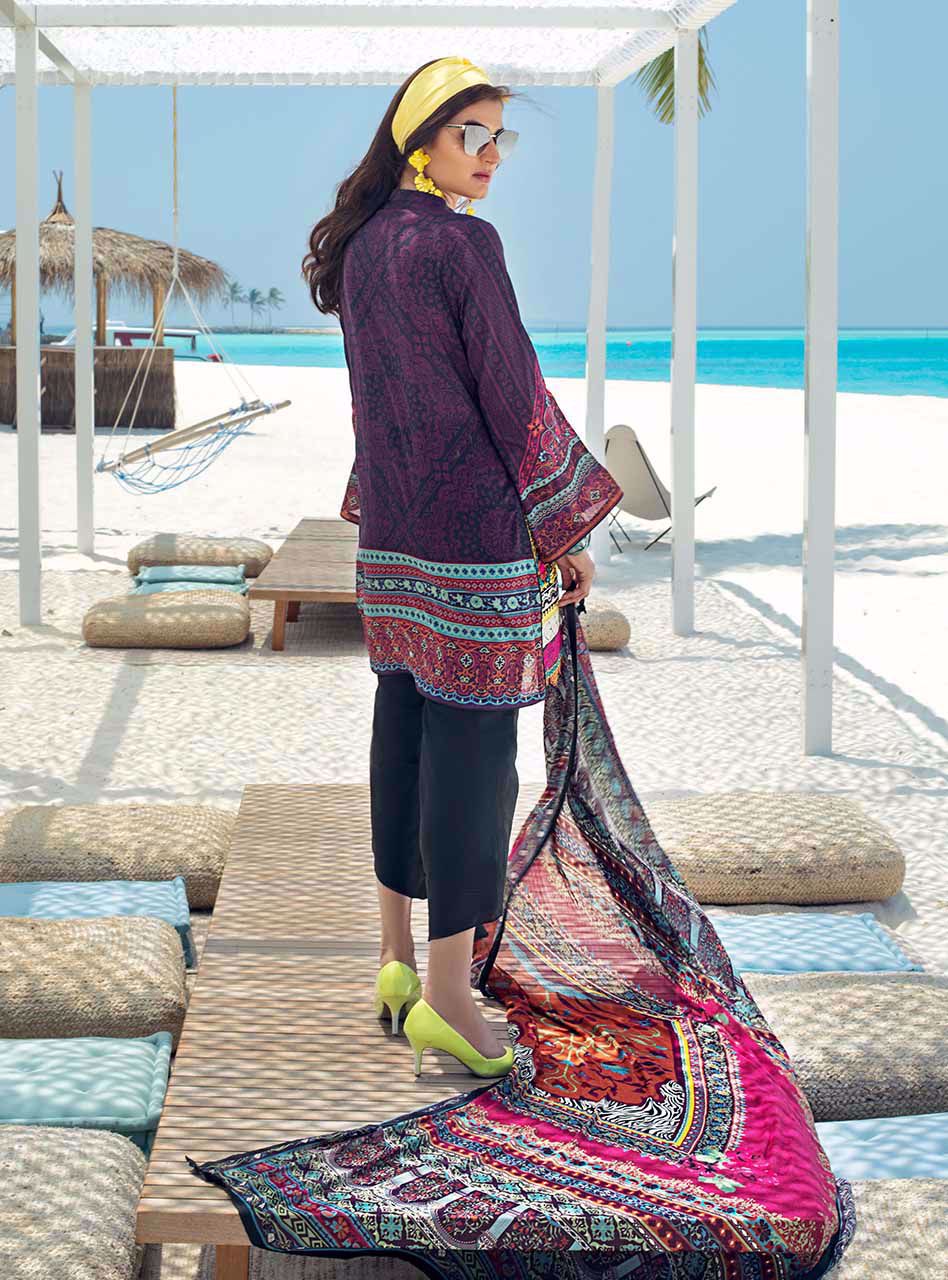 Divine Reverie A | Zainab Chottani | Luxury Lawn/Chikankari'20