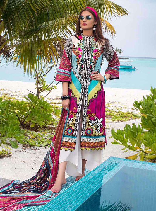 Divine Reverie B | Zainab Chottani | Luxury Lawn/Chikankari'20