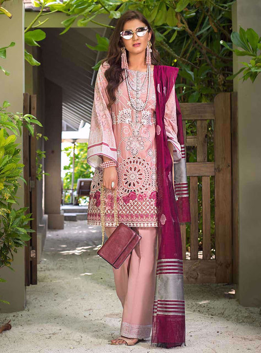 Marine Orchid A | Zainab Chottani | Luxury Lawn/Chikankari'20