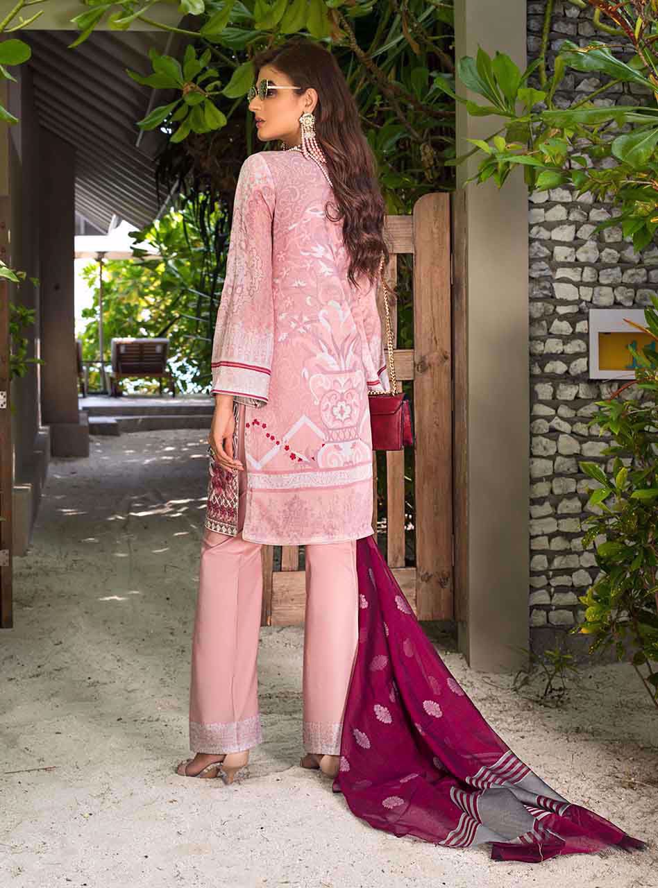 Marine Orchid A | Zainab Chottani | Luxury Lawn/Chikankari'20