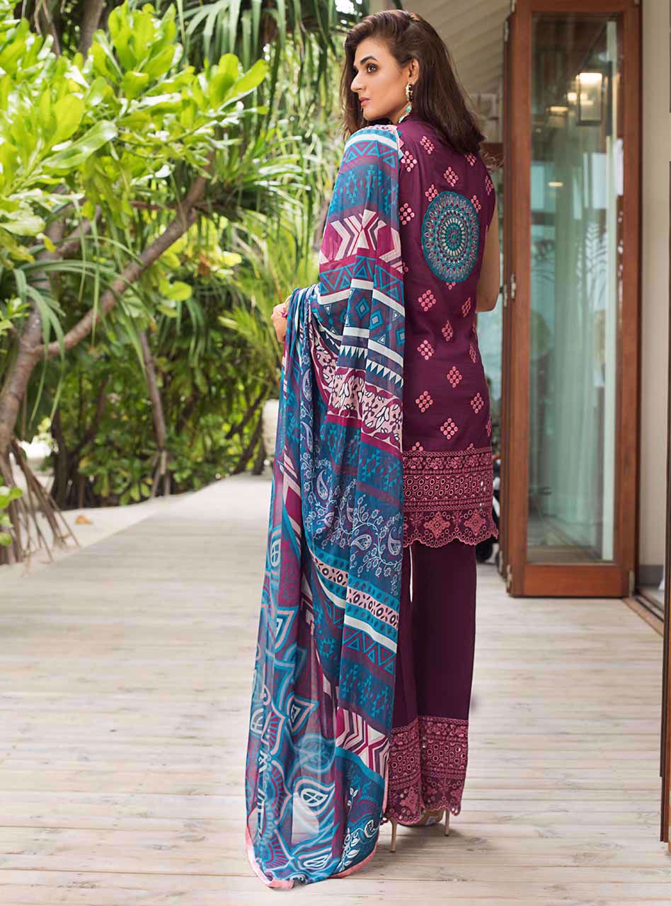 Midnight Muse B | Zainab Chottani | Luxury Lawn/Chikankari'20