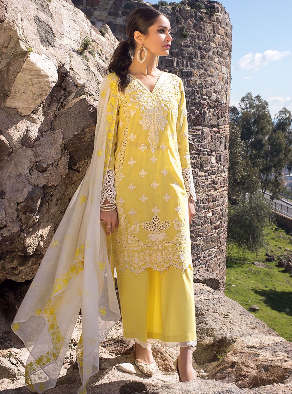 Melten - 3A | Zainab Chottani |Luxury Chikankari Collection 2021