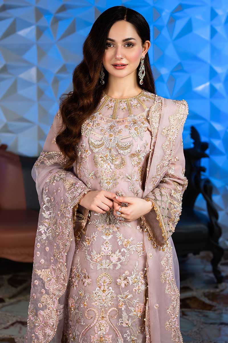 Violet Sage | Rang Rasiya |  Ritzier Embroidered Chiffon collection 2020