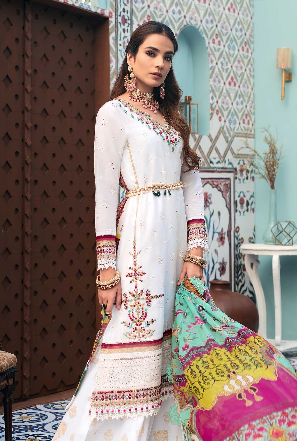 D5-KEFI | Noor by Saadia Asad | Chikankari Collection 2021