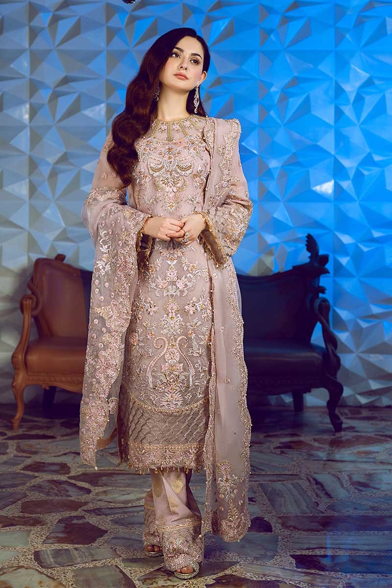 Violet Sage | Rang Rasiya |  Ritzier Embroidered Chiffon collection 2020