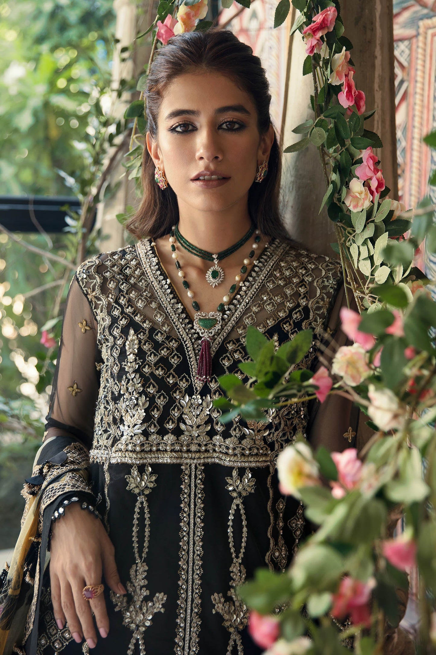 SHERENE (ZC2-22-02) | Zaha | Gossamer Unstitched Collection 2022