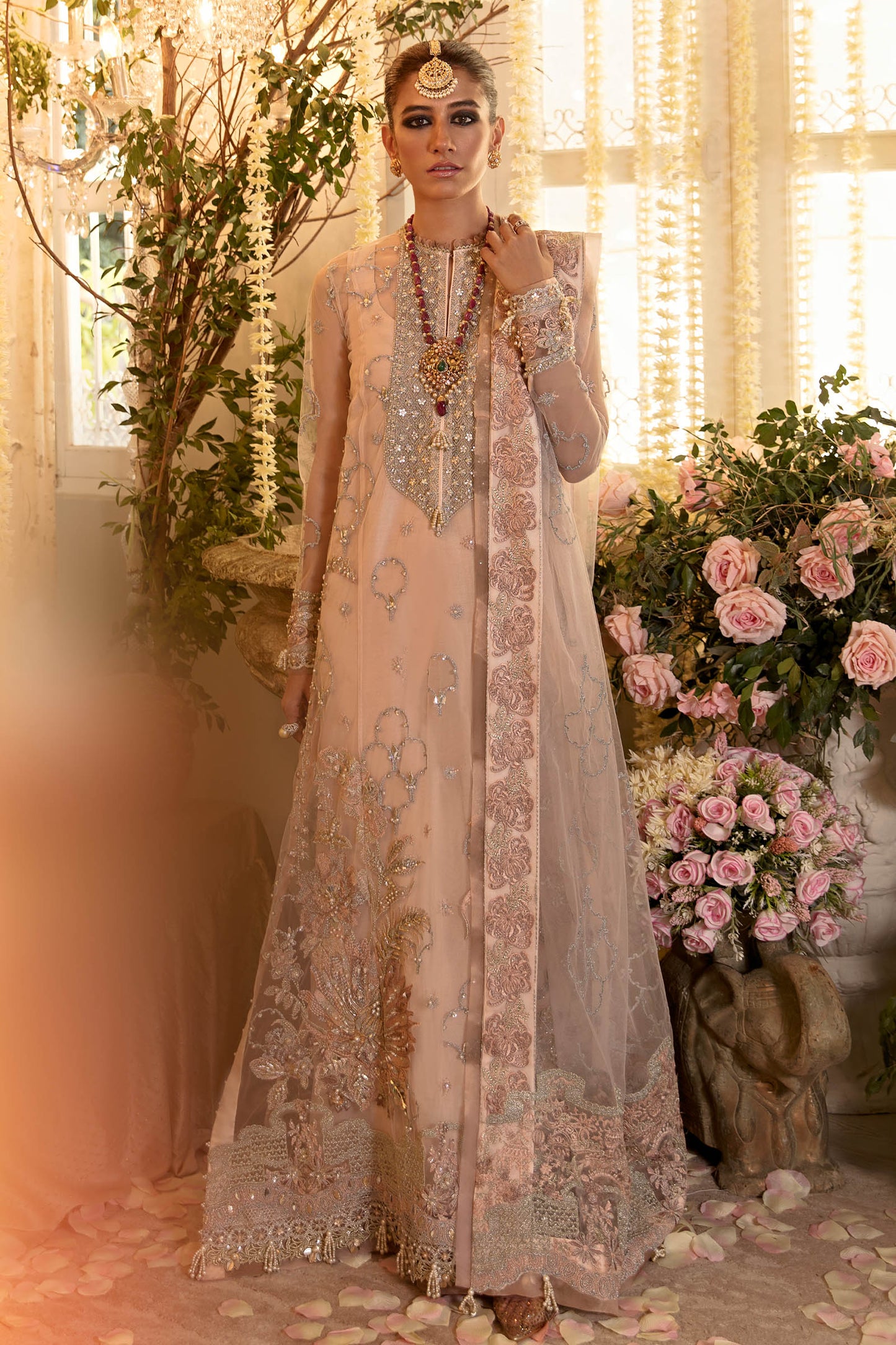 AYSUN (ZC2-22-05) | Zaha | Gossamer Unstitched Collection 2022