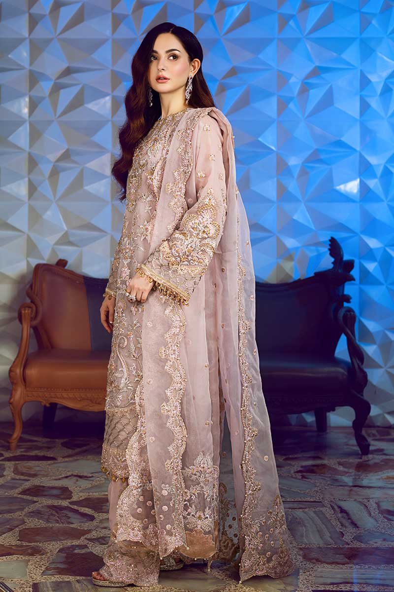 Violet Sage | Rang Rasiya |  Ritzier Embroidered Chiffon collection 2020