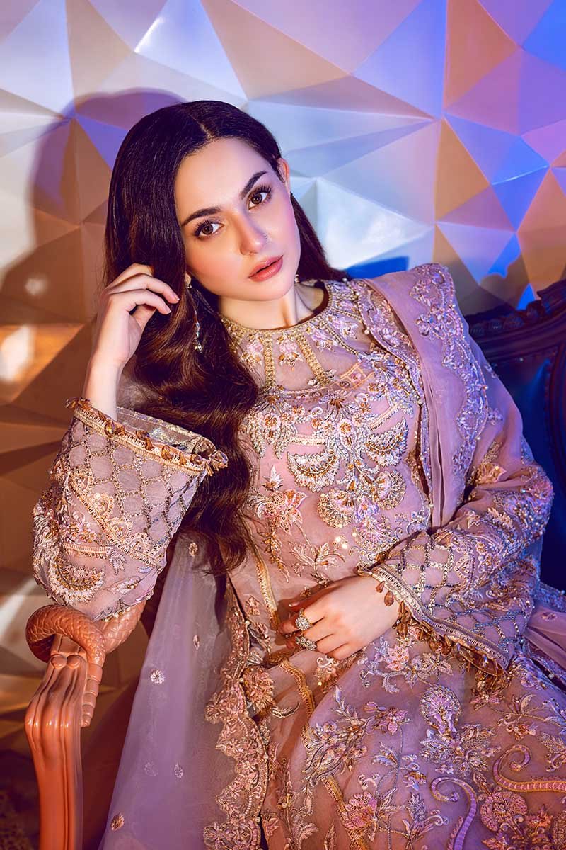 Violet Sage | Rang Rasiya |  Ritzier Embroidered Chiffon collection 2020