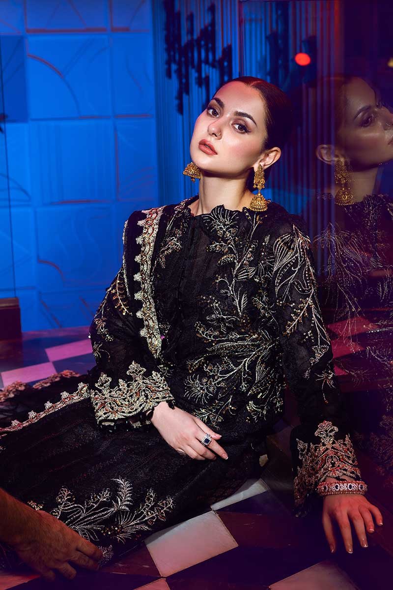 Signature Noir | Rang Rasiya | Ritzier Embroidered Chiffon collection 2020