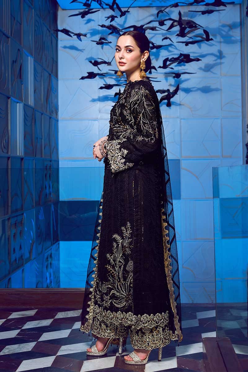 Signature Noir | Rang Rasiya |  Ritzier Embroidered Chiffon collection 2020
