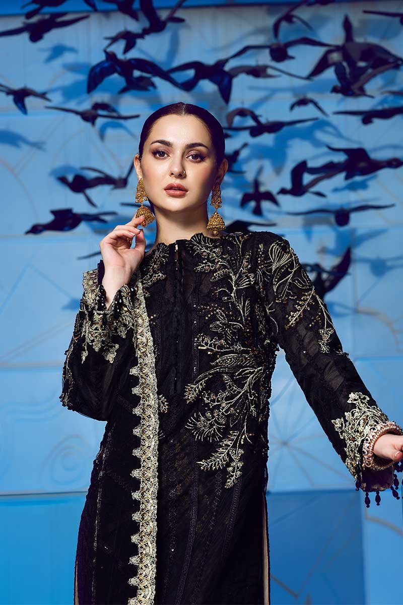 Signature Noir | Rang Rasiya | Ritzier Embroidered Chiffon collection 2020