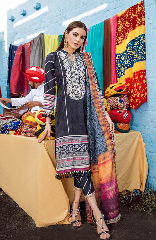 BCCD-01 | ALZOHAIB | Bandhani Lawn Collection 2020