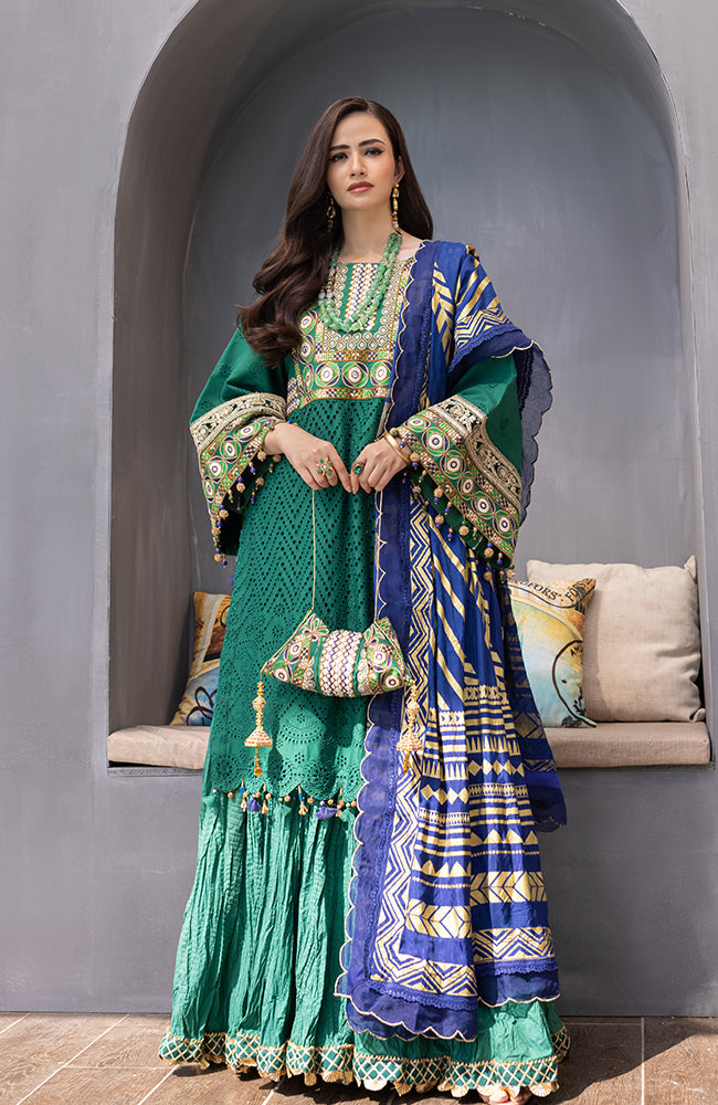 MEL - 22 - 01 | Alzohaib | Mahiymaan Luxury Lawn 2022