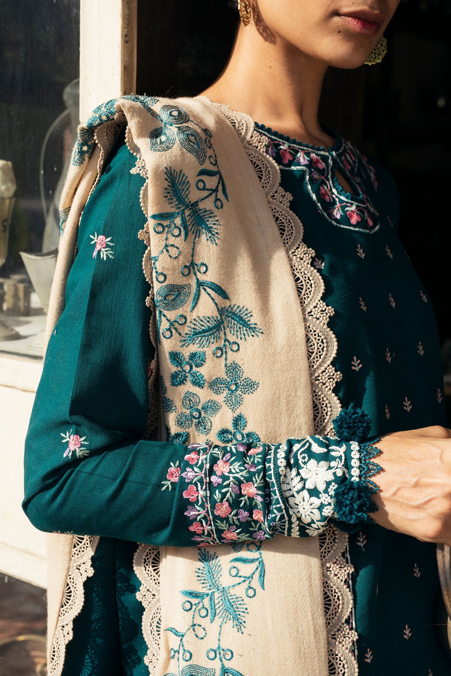 Negin (ZW 21 - 07) | Zaha | Humrahi Unstitched Winter Collection 2021