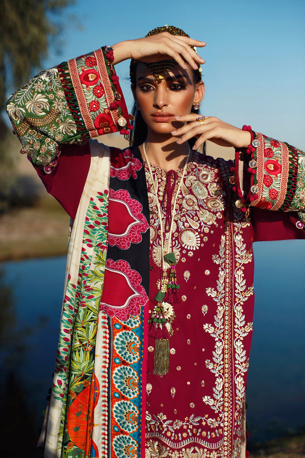 EL22 - 9A (Nima) | Eid | Luxury Lawn Collection 2022