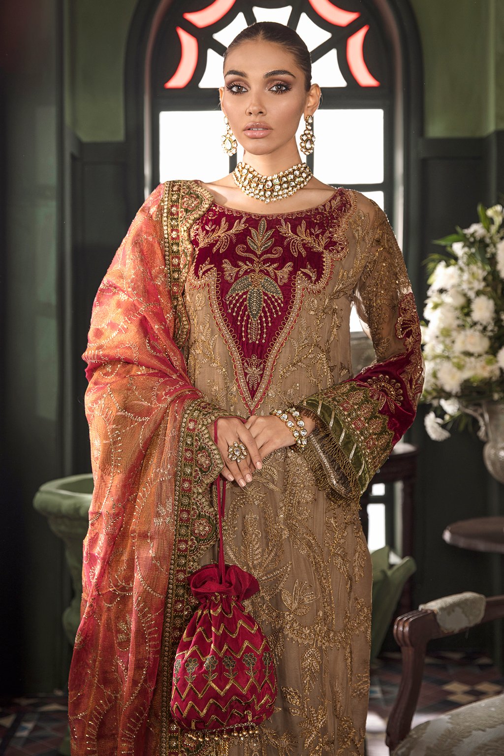 IVC20-02 Laleh (3PC) | Iznik | Mehrak Festive Collection 20