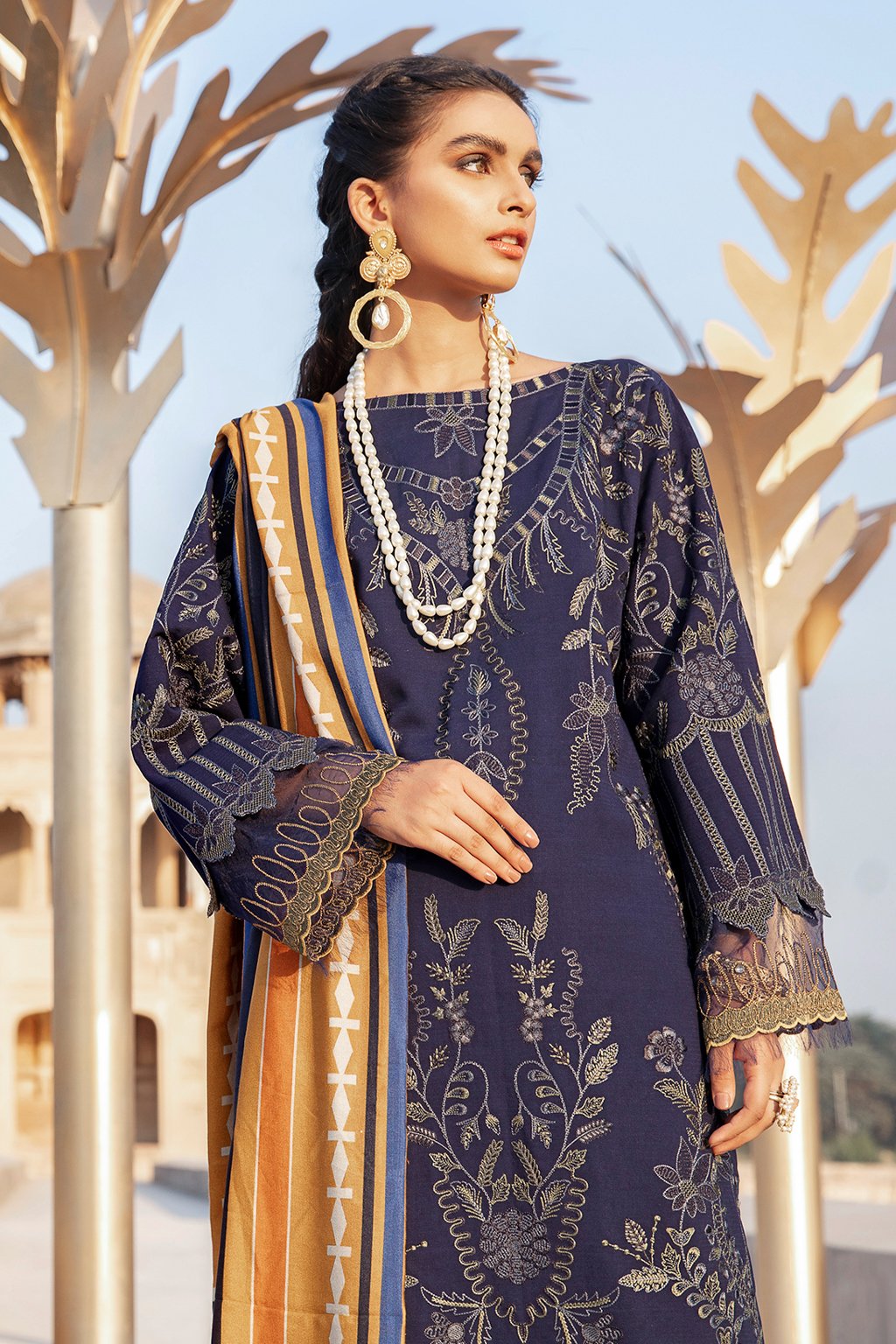 IW20-06 Esta (3PC) | Iznik | Zarsha | Winter Collection'20