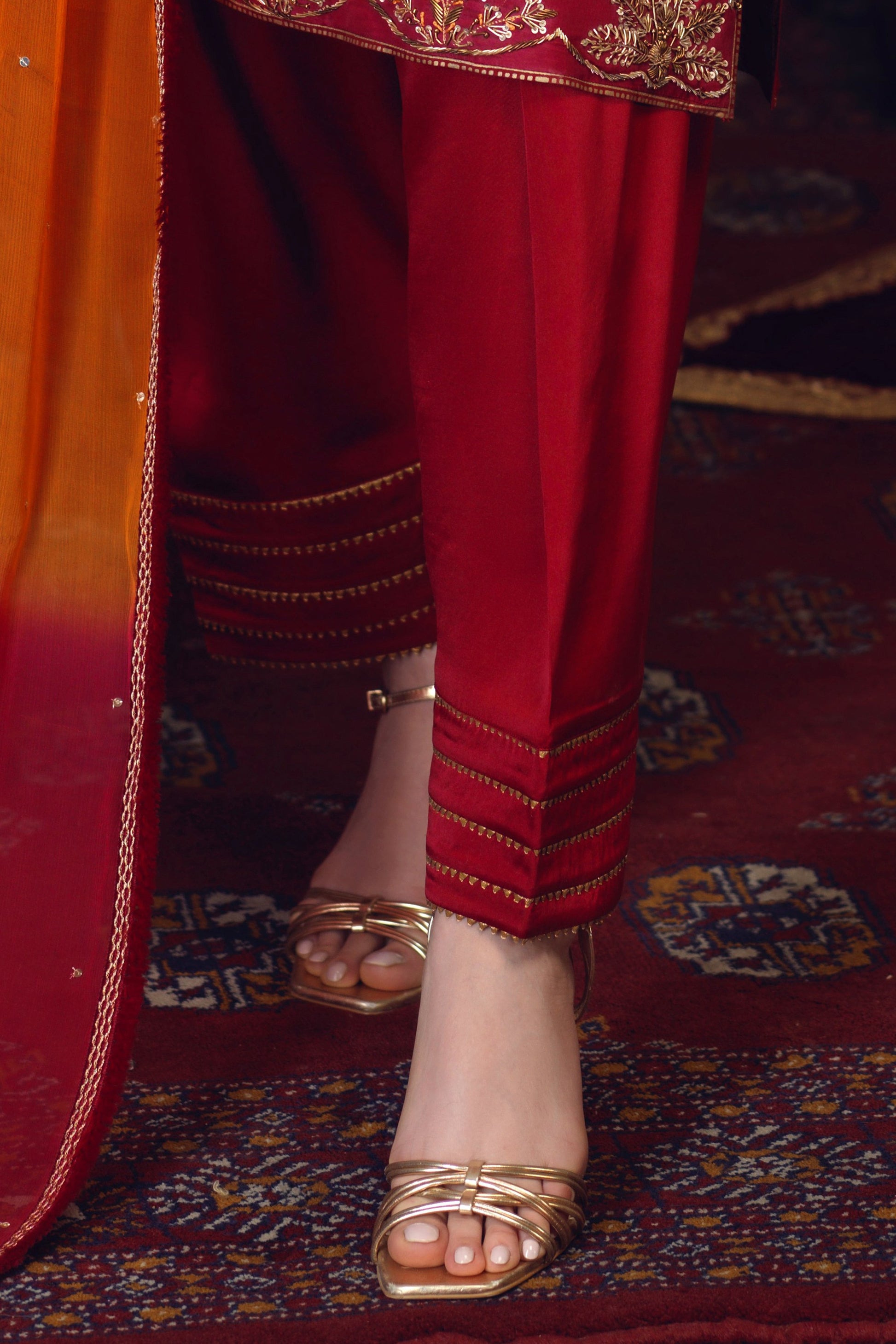 Aabroo | Zaaviay | Arzish | Raw Silk Collection | Ready to Wear
