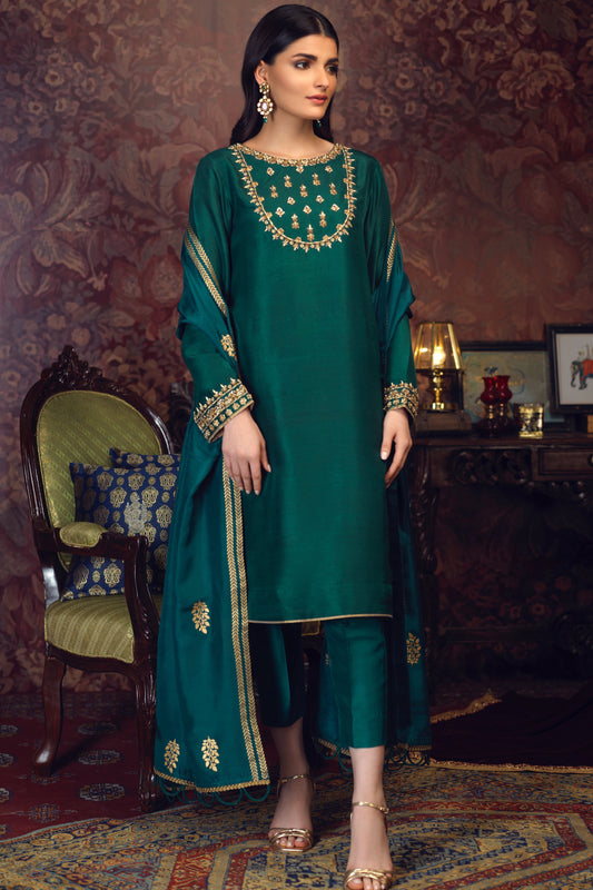 Amaani A | Zaaviay | Arzish | Raw Silk Collection | Ready to Wear