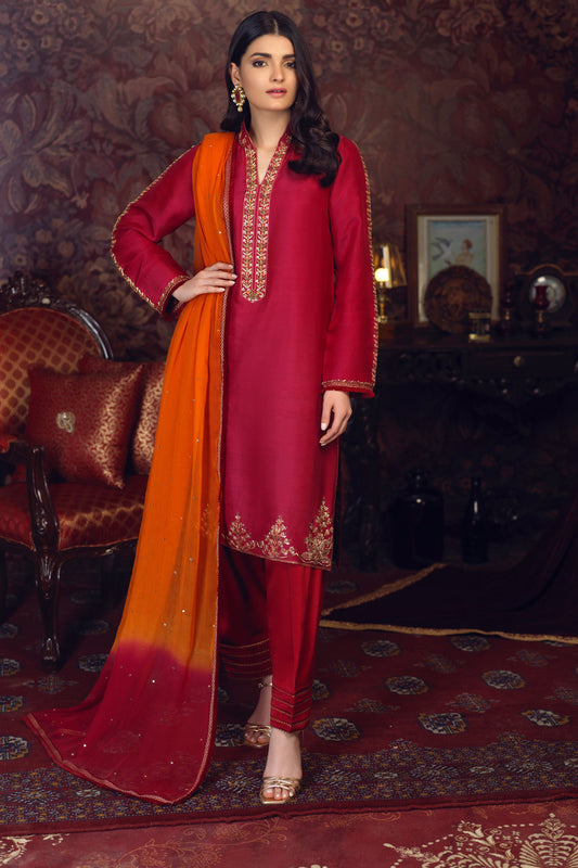 Aabroo | Zaaviay | Arzish | Raw Silk Collection | Ready to Wear