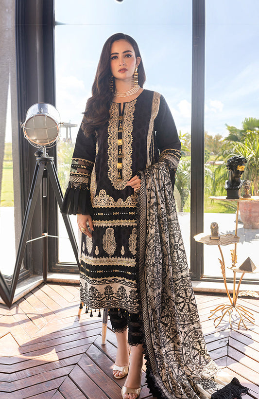 MEL - 22 - 03 | Alzohaib | Mahiymaan Luxury Lawn 2022